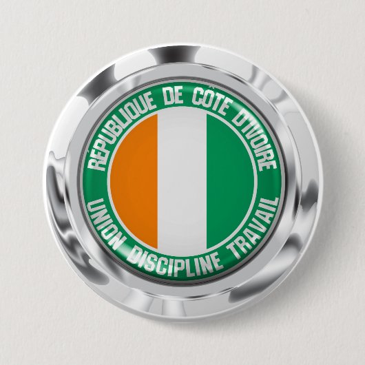 Elfenbeinküste Button (Vorderseite)