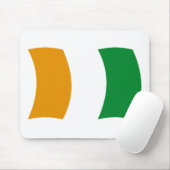 Elfenbeinküste (Côte d'Ivoire) Flagge Mauspad (Mit Mouse)