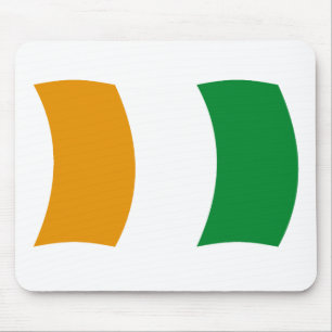 Elfenbeinküste (Côte d'Ivoire) Flagge Mauspad