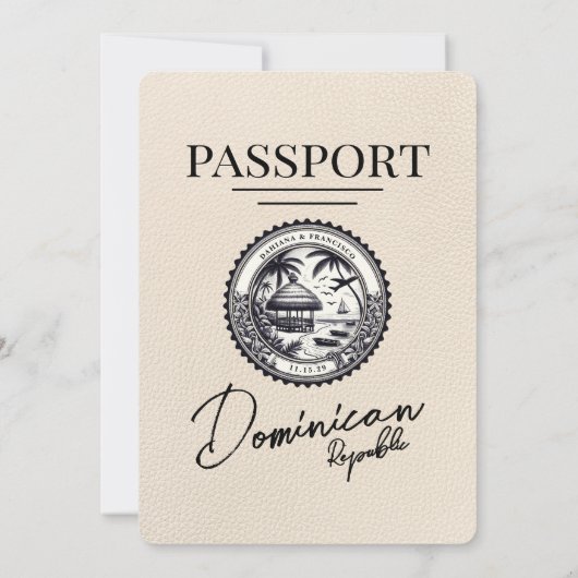 Elfenbeinküste Einladung (Rückseite)