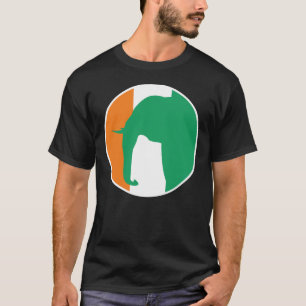 Elfenbeinküste Elefantenflagge ivorische Flagge T-Shirt