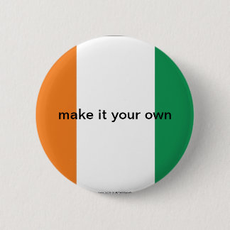 Elfenbeinküste-Elfenbeinküste-Flaggenknopf Button