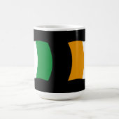 Elfenbeinküste Flagge Mug Kaffeetasse (Mittel)