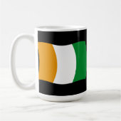 Elfenbeinküste Flagge Mug Kaffeetasse (Links)