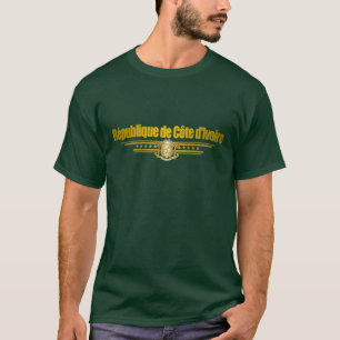 Elfenbeinküste-Flagge T-Shirt