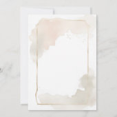 Elfenbeinküste Gold Cross Erste heilige Kommune Einladung (Rückseite)