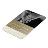 Elfenbeinküste & Gold speichern das Datum Magnet 3 (Linke Seite)