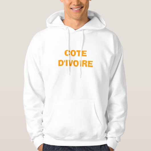 ELFENBEINKÜSTE HOODIE (Vorderseite)