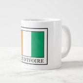 Elfenbeinküste Jumbo-Tasse (Vorderseite Rechts)