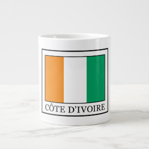 Elfenbeinküste Jumbo-Tasse