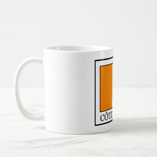 Elfenbeinküste Kaffeetasse (Links)