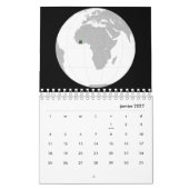 Elfenbeinküste Kalender (Jan 2027)