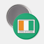 Elfenbeinküste Magnet (Vorderseite/Rückseite)