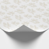 Elfenbeinküste mit Pinecones Urlaub Geschenkpapier (Ecke)