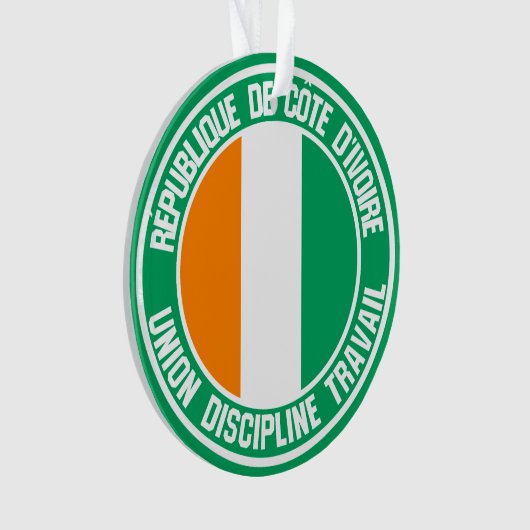 Elfenbeinküste Ornament (Vorderseite)