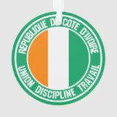 Elfenbeinküste Ornament (Rückseite)