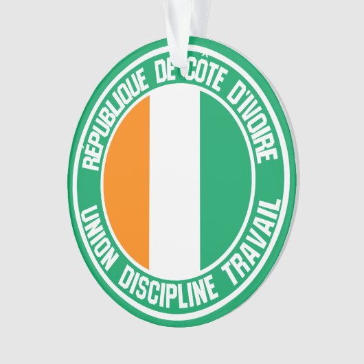 Elfenbeinküste Ornament (Vorderseite)