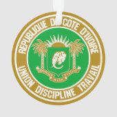 Elfenbeinküste Ornament (Rückseite)