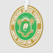 Elfenbeinküste Ornament (Vorderseite)