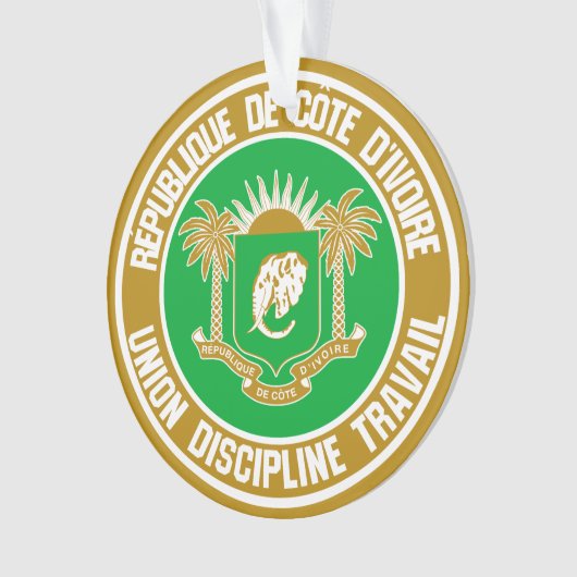 Elfenbeinküste Ornament (Vorderseite)