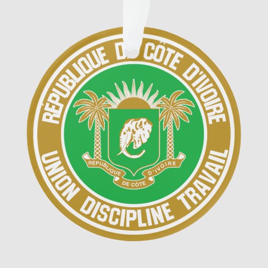 Elfenbeinküste Ornament (Vorderseite)