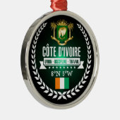 Elfenbeinküste Ornament Aus Metall (Rechts)