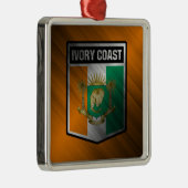 Elfenbeinküste Ornament Aus Metall (Rechts)