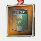 Elfenbeinküste Ornament Aus Metall (Links)