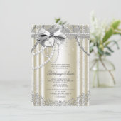 Elfenbeinküste Pearl Cross Erste Kommune Einladung (Stehend Vorderseite)