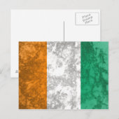 Elfenbeinküste Postkarte (Vorne/Hinten)