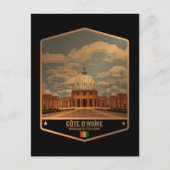 Elfenbeinküste Postkarte (Vorderseite)