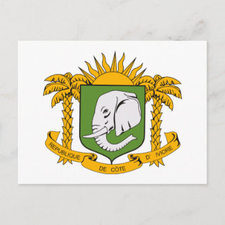 Elfenbeinküste - Postkarte