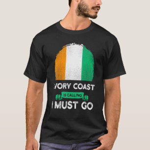 Elfenbeinküste ruft mich, ich muss gehen, Erbe der T-Shirt