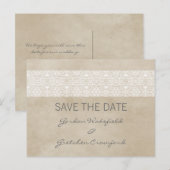Elfenbeinküste Save the Date Postkarte (Vorne/Hinten)