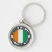 Elfenbeinküste Schlüsselanhänger (Vorne)