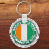 Elfenbeinküste Schlüsselanhänger (Vorderseite)