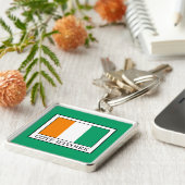 Elfenbeinküste Schlüsselanhänger (Seite)