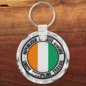 Elfenbeinküste Schlüsselanhänger (Vorderseite)