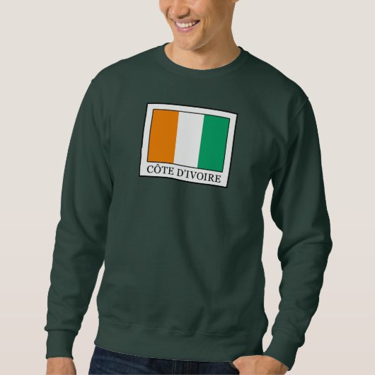 Elfenbeinküste Sweatshirt (Vorderseite)