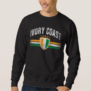 Elfenbeinküste Sweatshirt