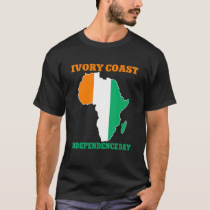 Elfenbeinküste Unabhängigkeitstag 7. August Für Ma T-Shirt