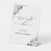 Elfenbeinküste und blauer Boho Sockelschild (Vorderseite)