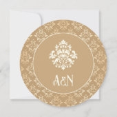 Elfenbeinküste und Goldmedaille Elegance Einladung (Rückseite)