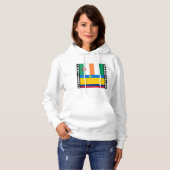 Elfenbeinküste und Palombiarine Hoodie (Vorne ganz)