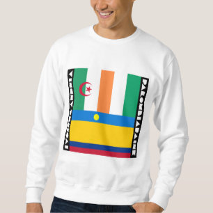 Elfenbeinküste und Palombiarine Sweatshirt