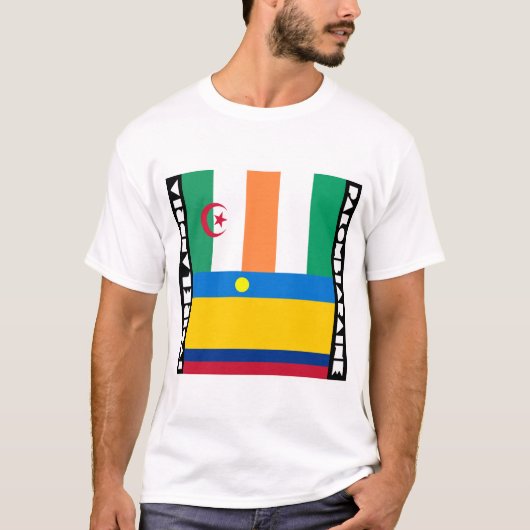 Elfenbeinküste und Palombiarine T-Shirt (Vorderseite)