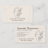 Elfenbeinküste Visitenkarte (Vorne/Hinten)