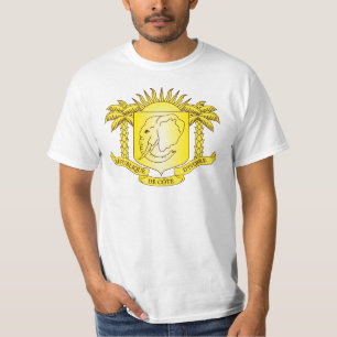Elfenbeinküste-Wappen Ci T-Shirt