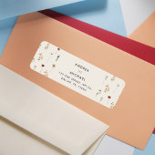 Elfenbeinküste Wildblumen Herbst Rücksendeadresse