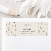 Elfenbeinküste Wildblumen Herbst Rücksendeadresse (Insitu)